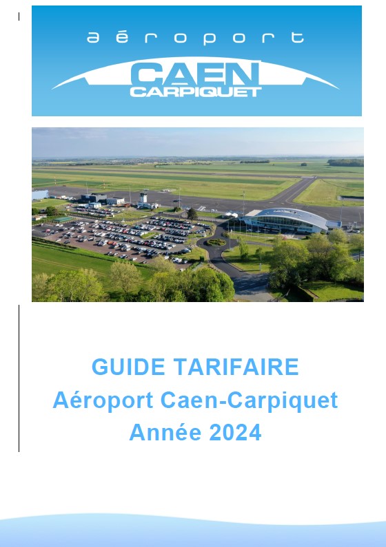 Guide tarifaire 2024 - Aéroport de Caen-Carpiquet
